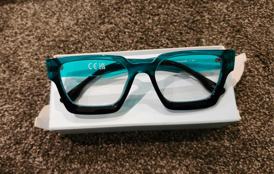 Blue Light Rectangle BL-7-AC Glasses thumbnail