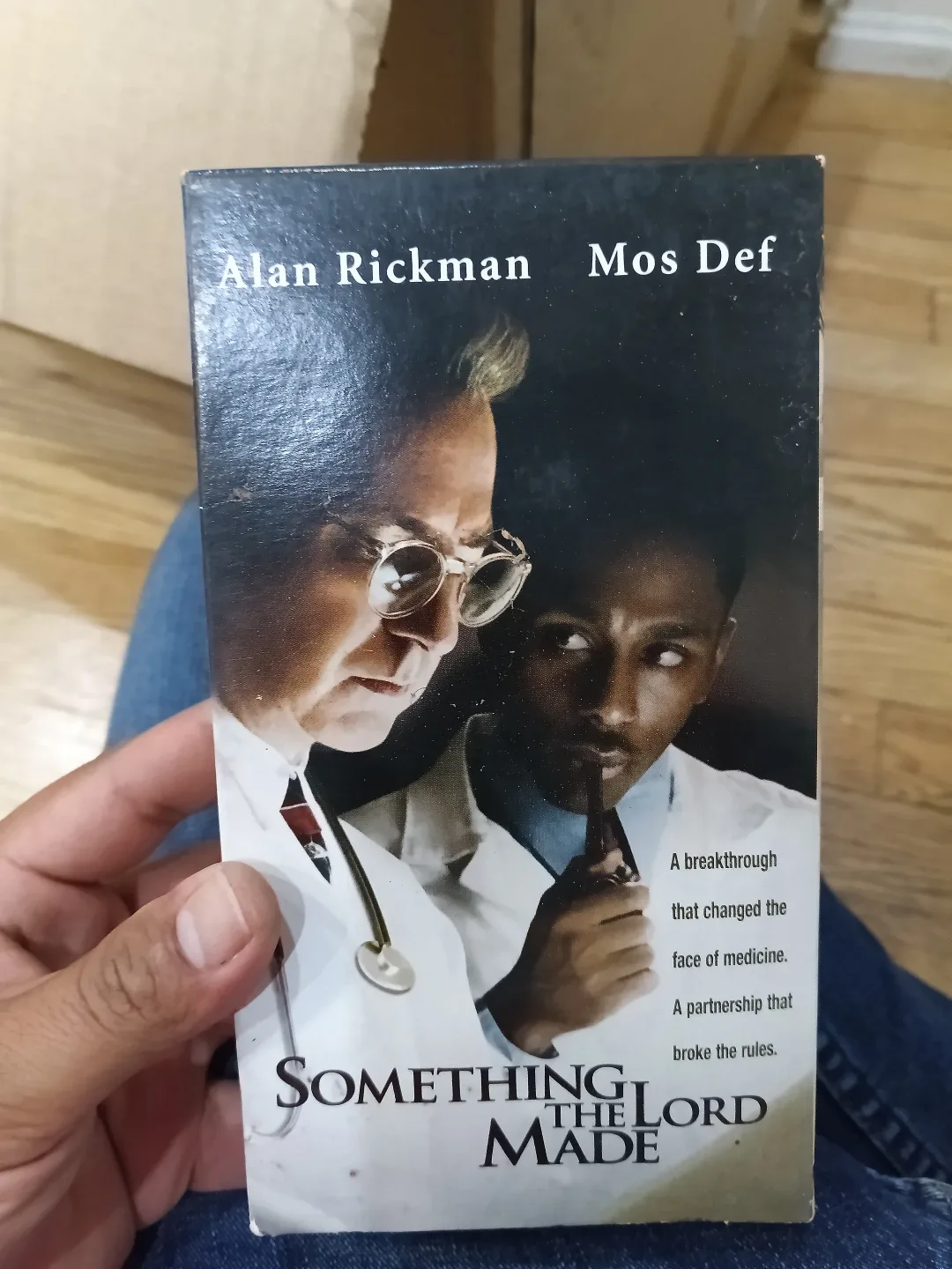 VHS Tapes: Something the Lord Made, Grinch, Back to Future, image indicator(3)