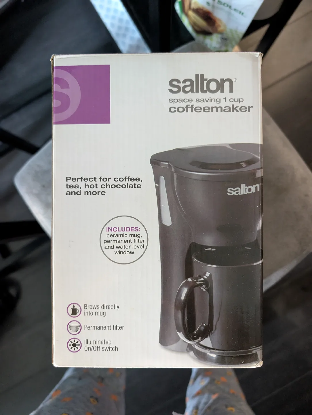 🧡Salton Space Saving 1 Cup Coffeemaker