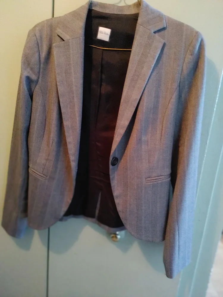 Talula Babaton Grey Blazer - Size 4 thumbnail