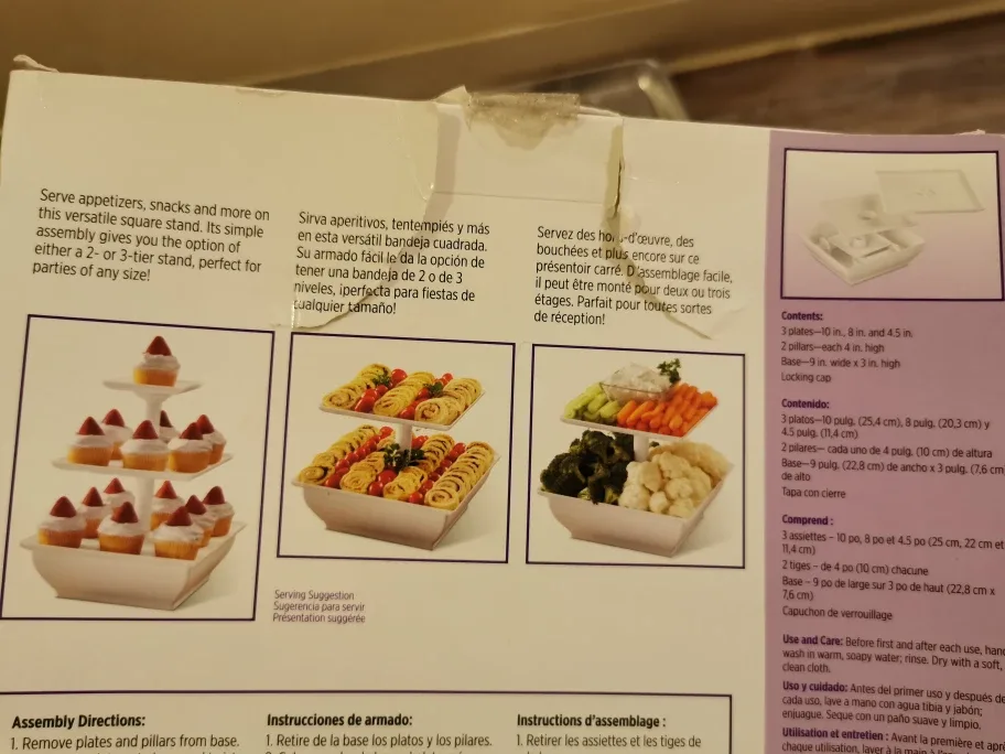 Wilton Tiered Serving Stand image indicator(2)