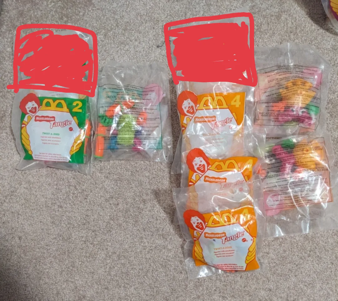 McDonald's Happy Meal Toy Nickelodeon TANGLE TWIST A ZOID image indicator(3)