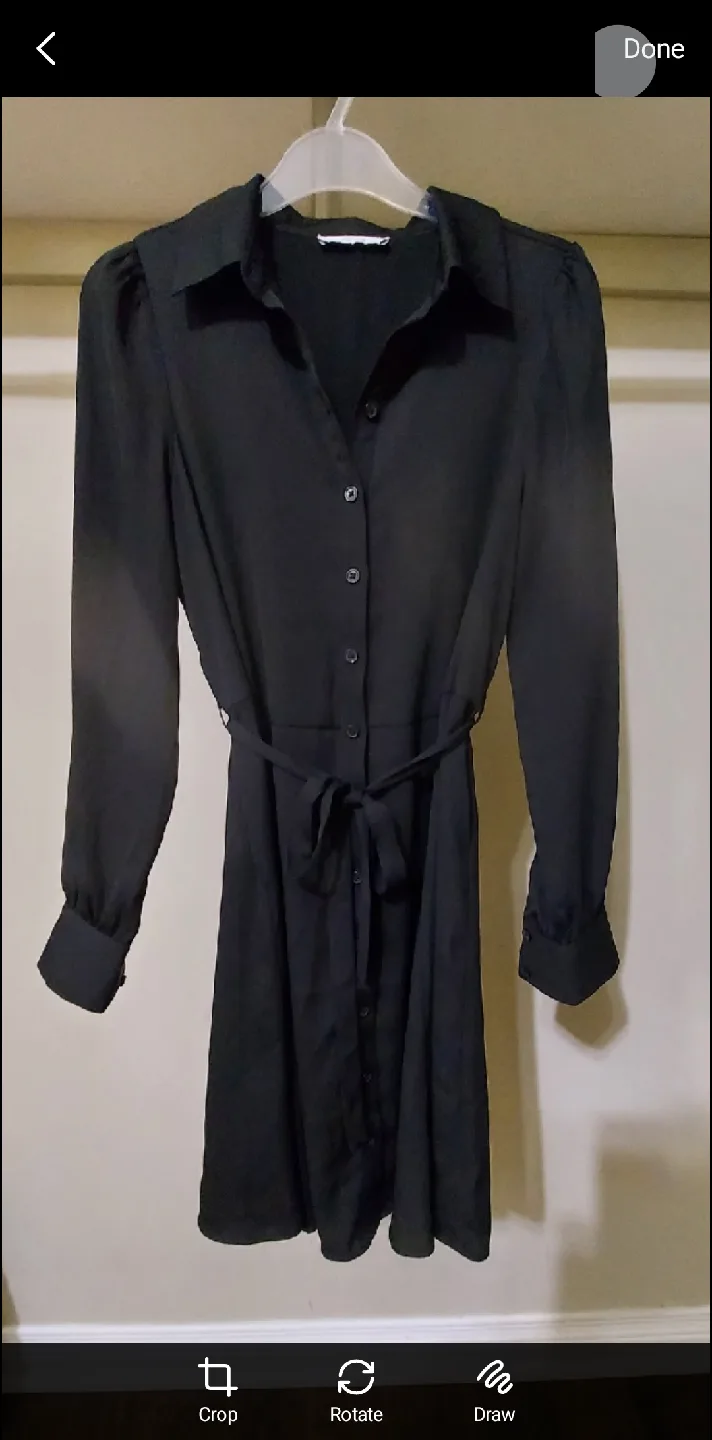 Ricki's Black Shirt Dress - Size XS image indicator(2)