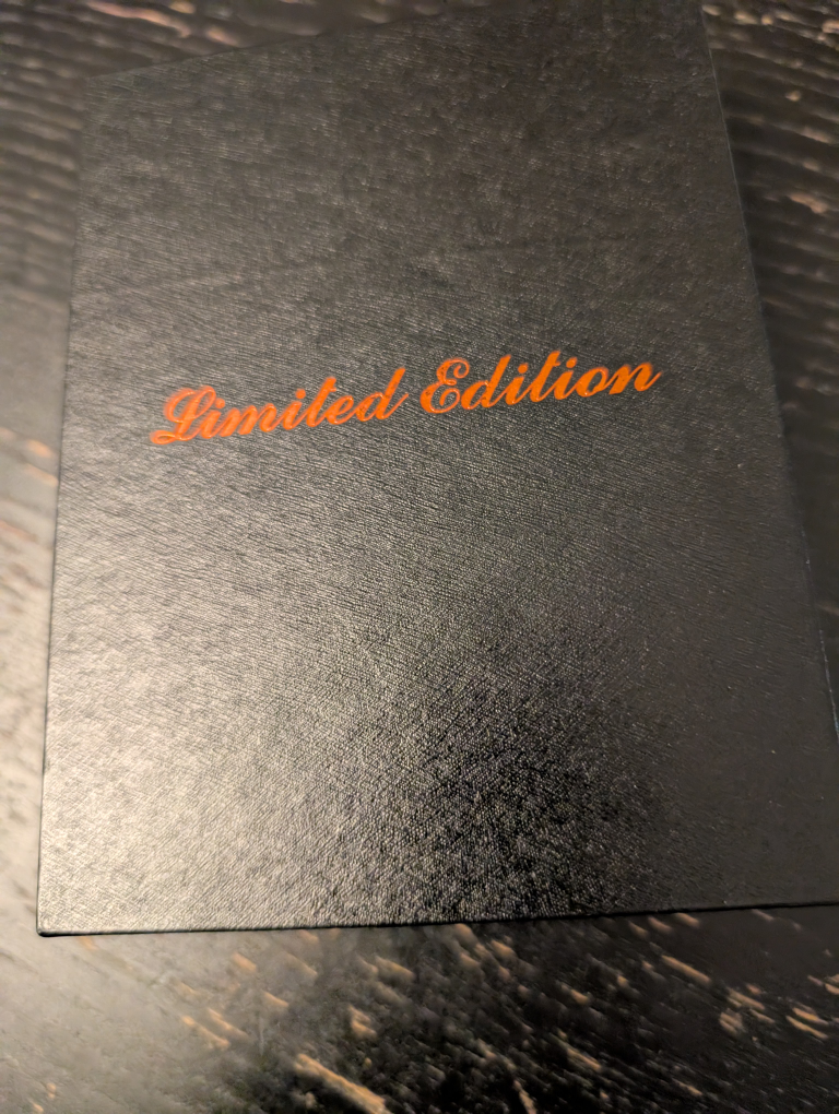 Limited Edition Gold Cigarette Case