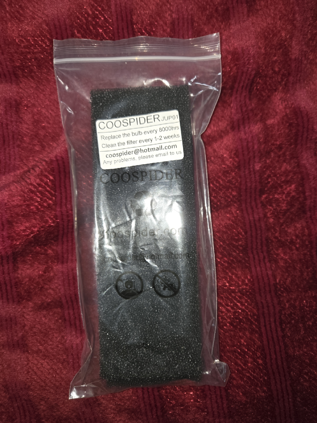 COOSPIDER JUP01 Filter - 7 Pieces