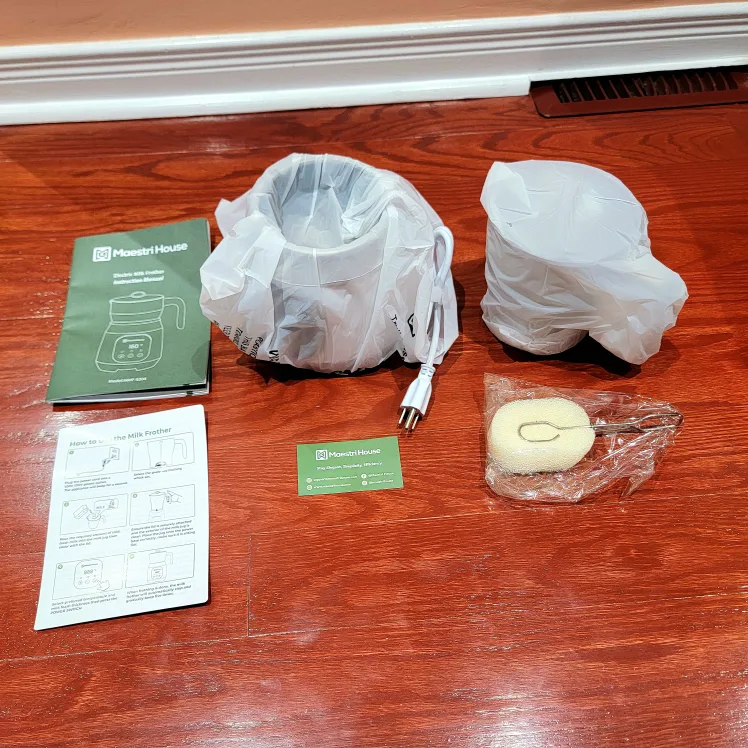 Maestri House Milk Frother image indicator(2)