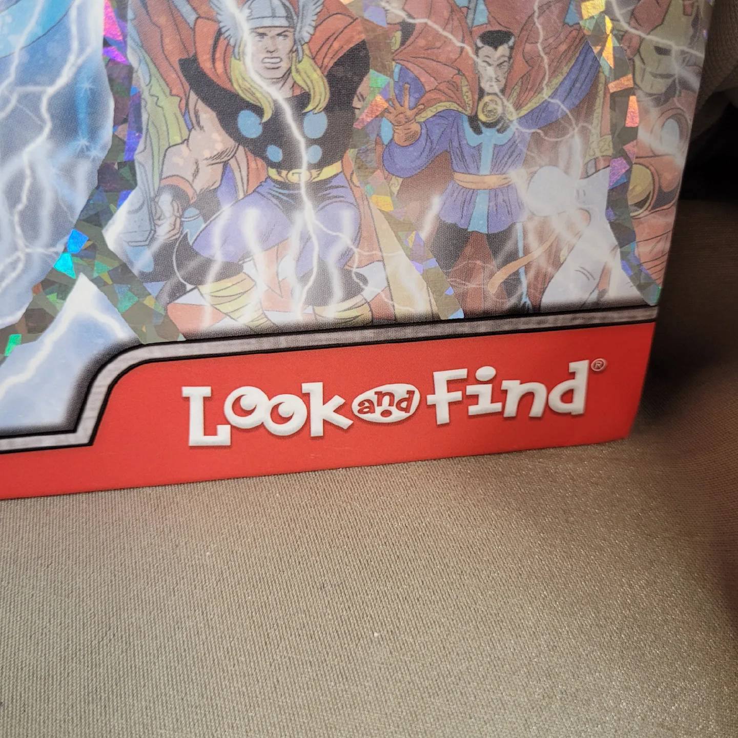 Lot of 3 Marvel "Look and Find " Hardcover Books image indicator(9)