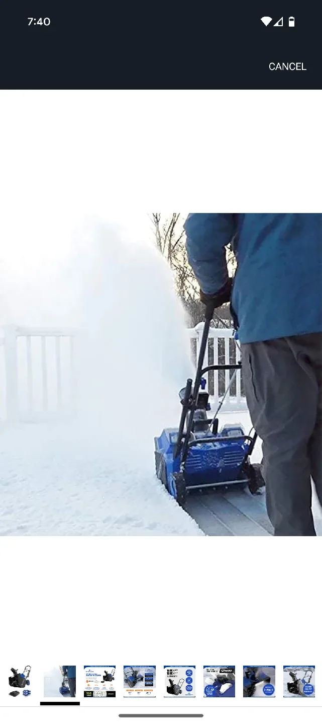 Cordless Snow Blower image indicator(2)
