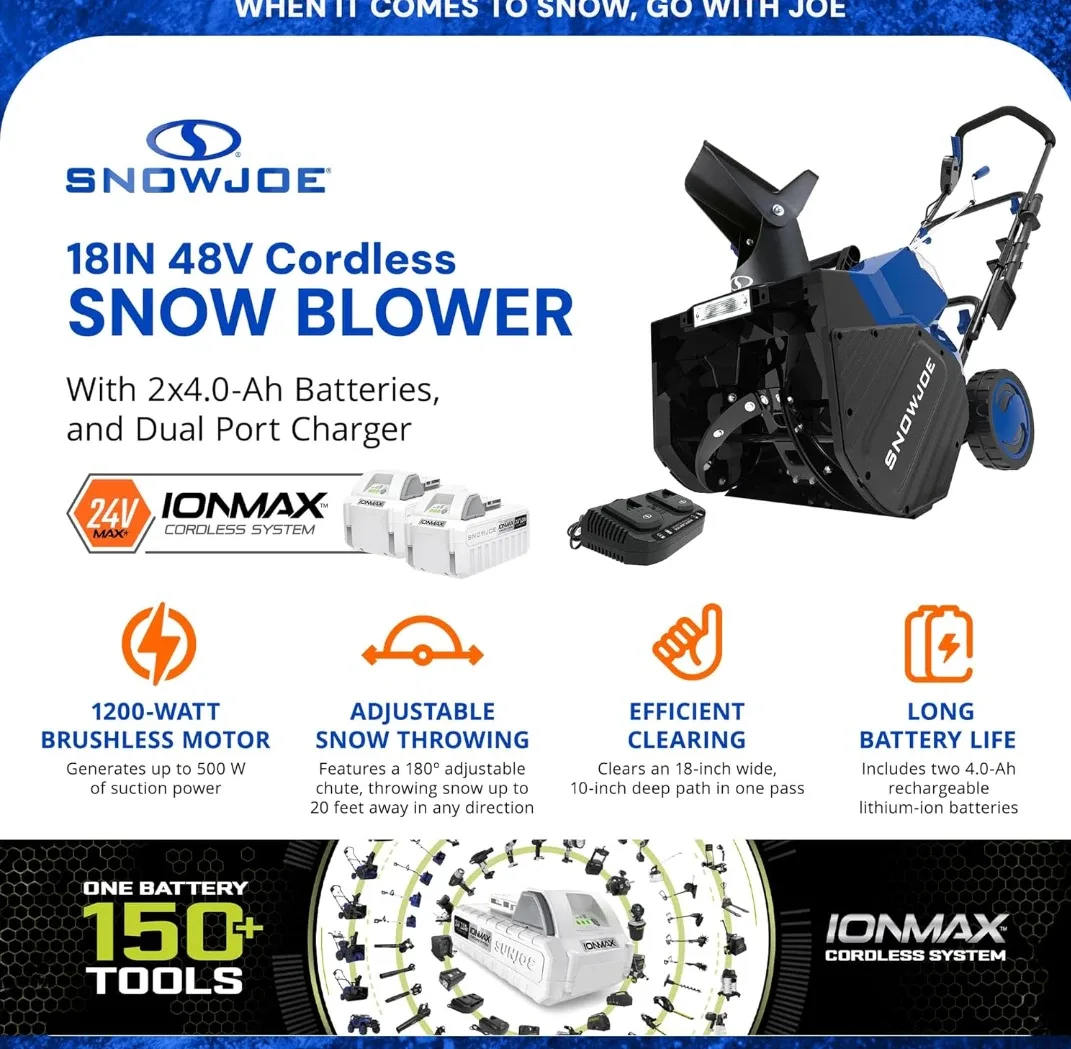 Cordless Snow Blower image indicator(8)