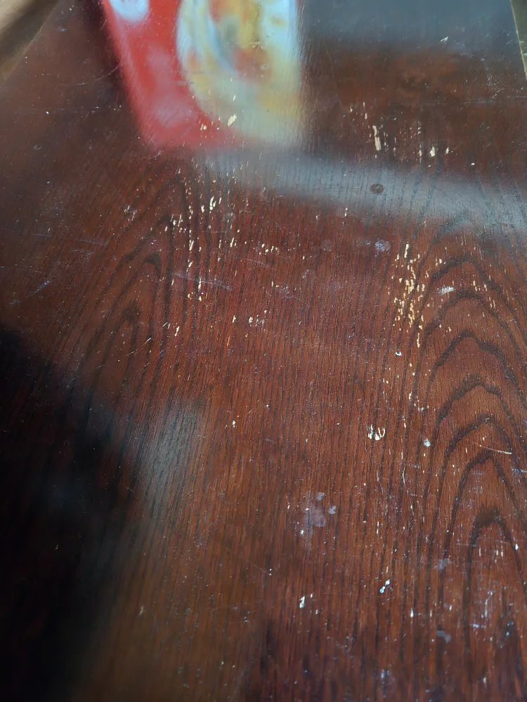 Dark Wood Table and Stool Set🥕 image indicator(2)