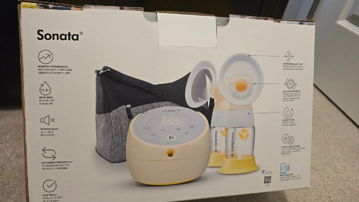 Medela Sonata Double Electric Breast Pump (New)