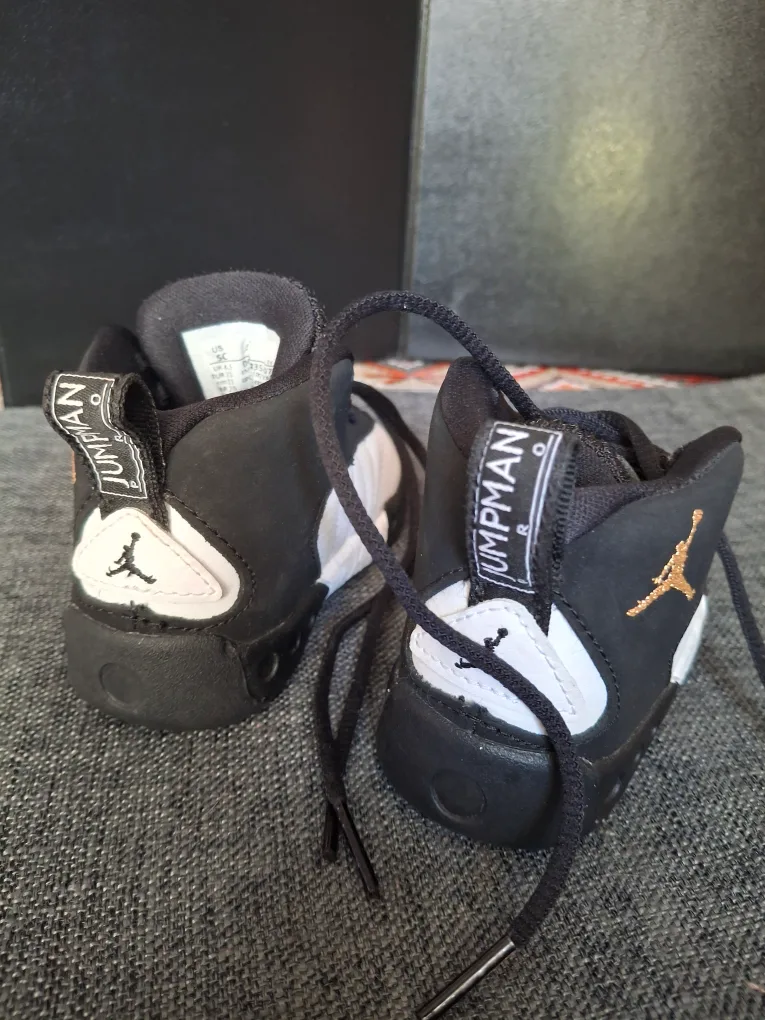 Jordan Jumpman Pro Baby Shoes - Black/White image indicator(4)