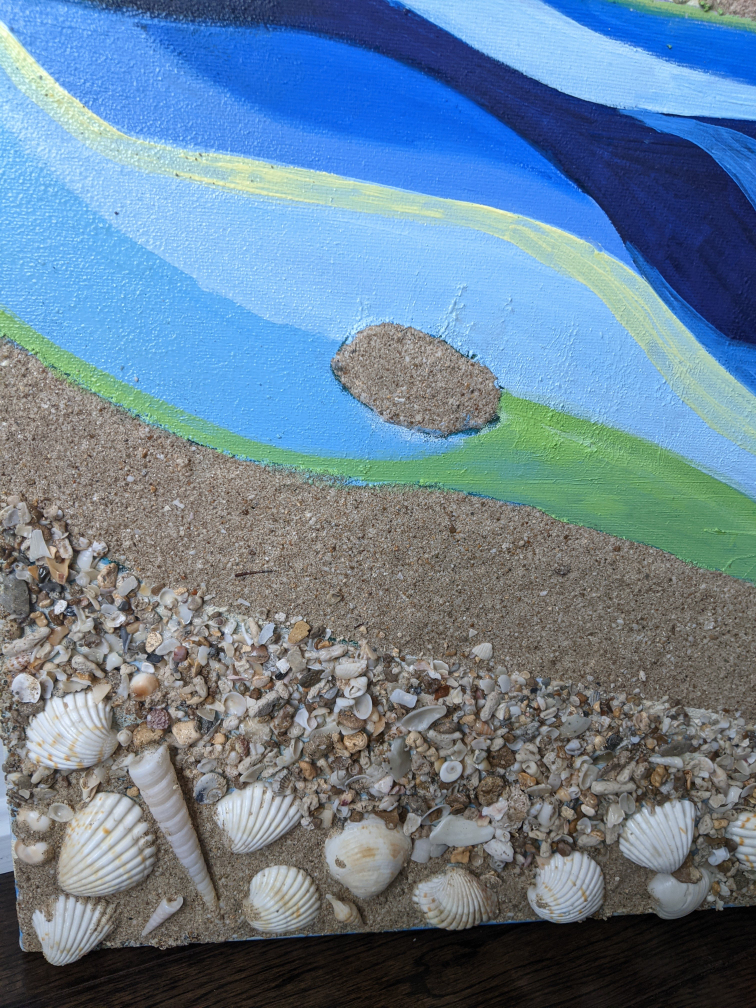 Seashell and Sand Art - photo 2