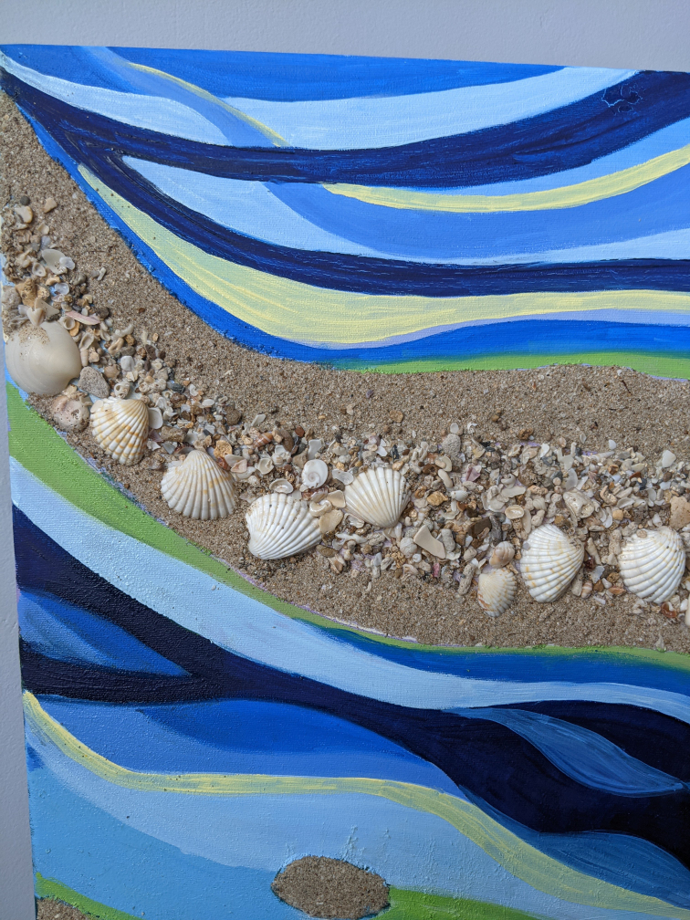 Seashell and Sand Art - photo 3