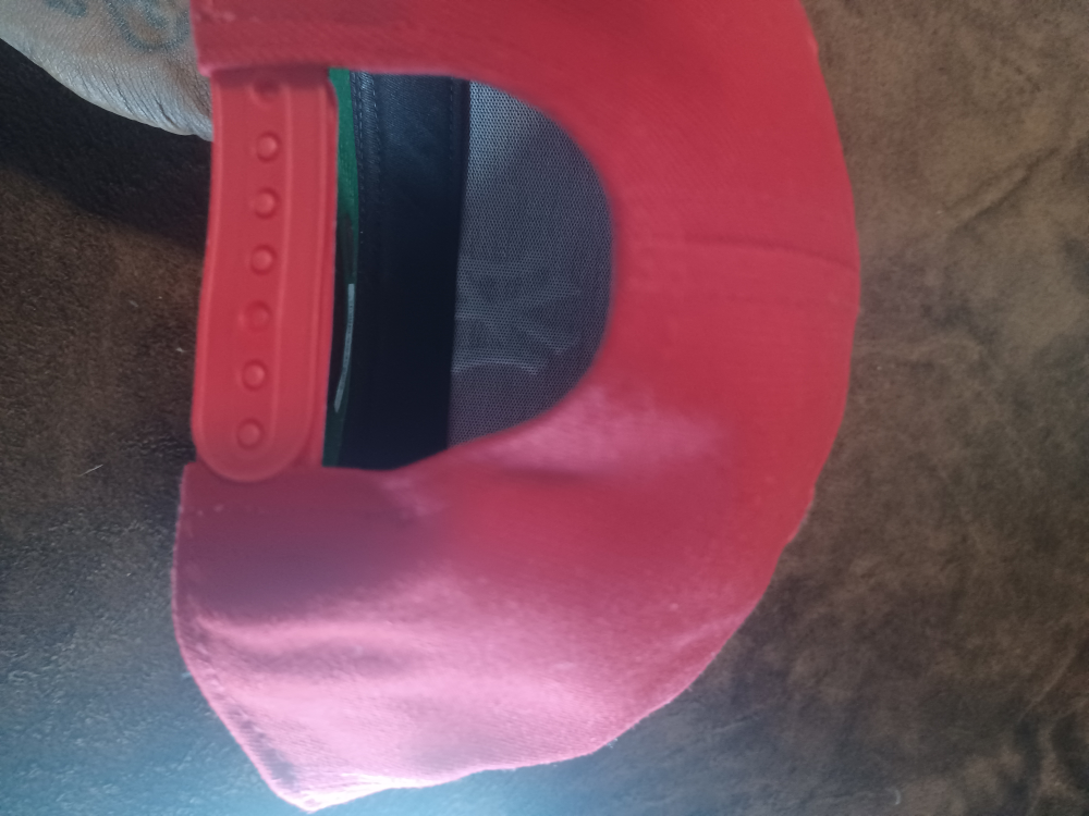 New Era New York Yankees curve snapback hat red & cream - photo 4