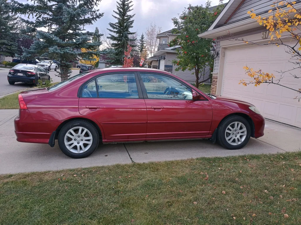 Honda Civic Sedan - Red 2005 image indicator(2)