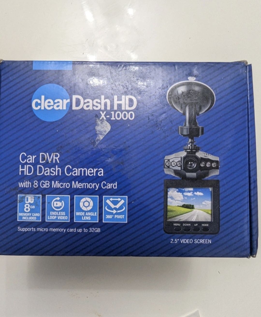 Clear Dash HD X-1000 Car DVR Dash Camera