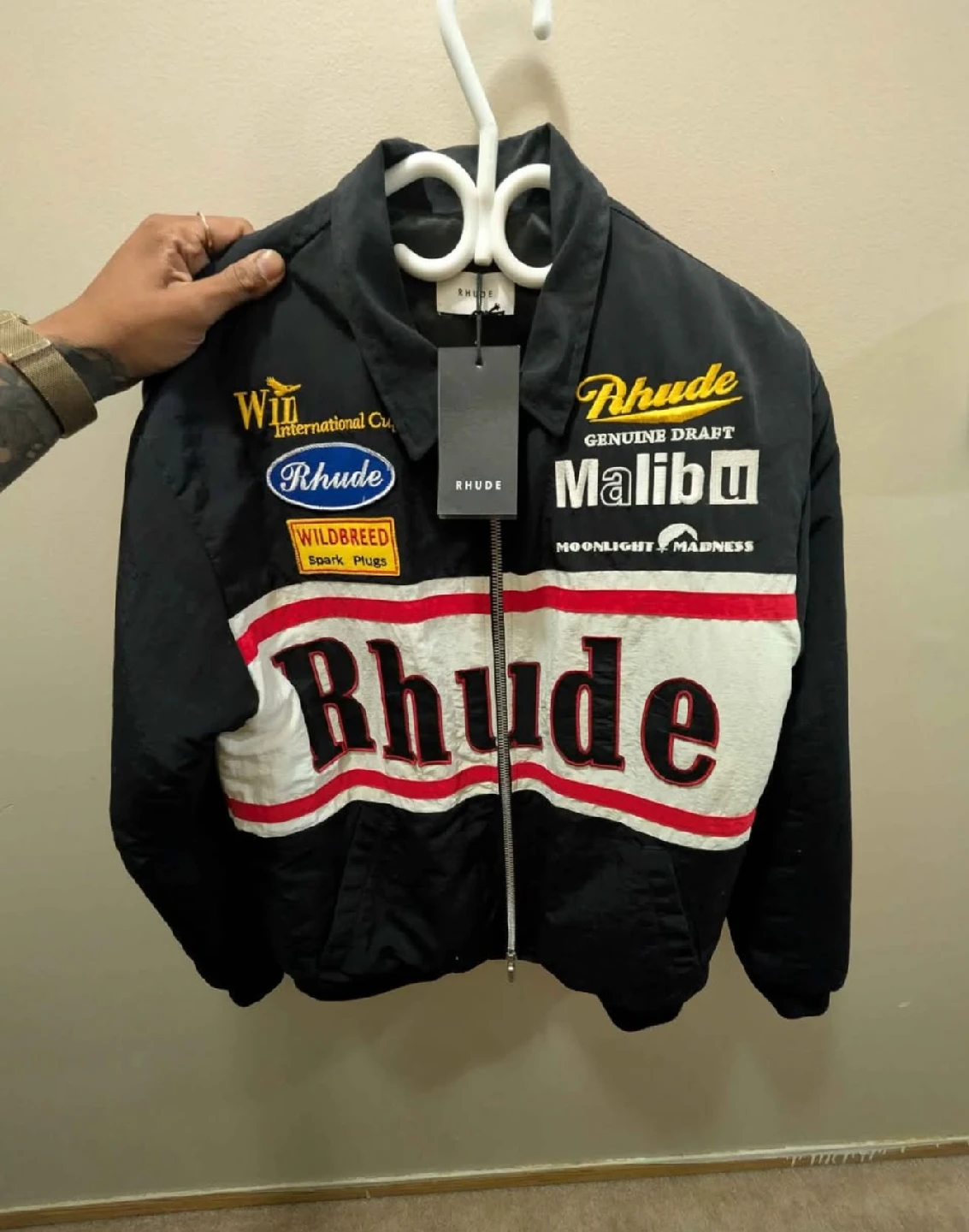 AUTHENTIC RHUDE rhacing jacket