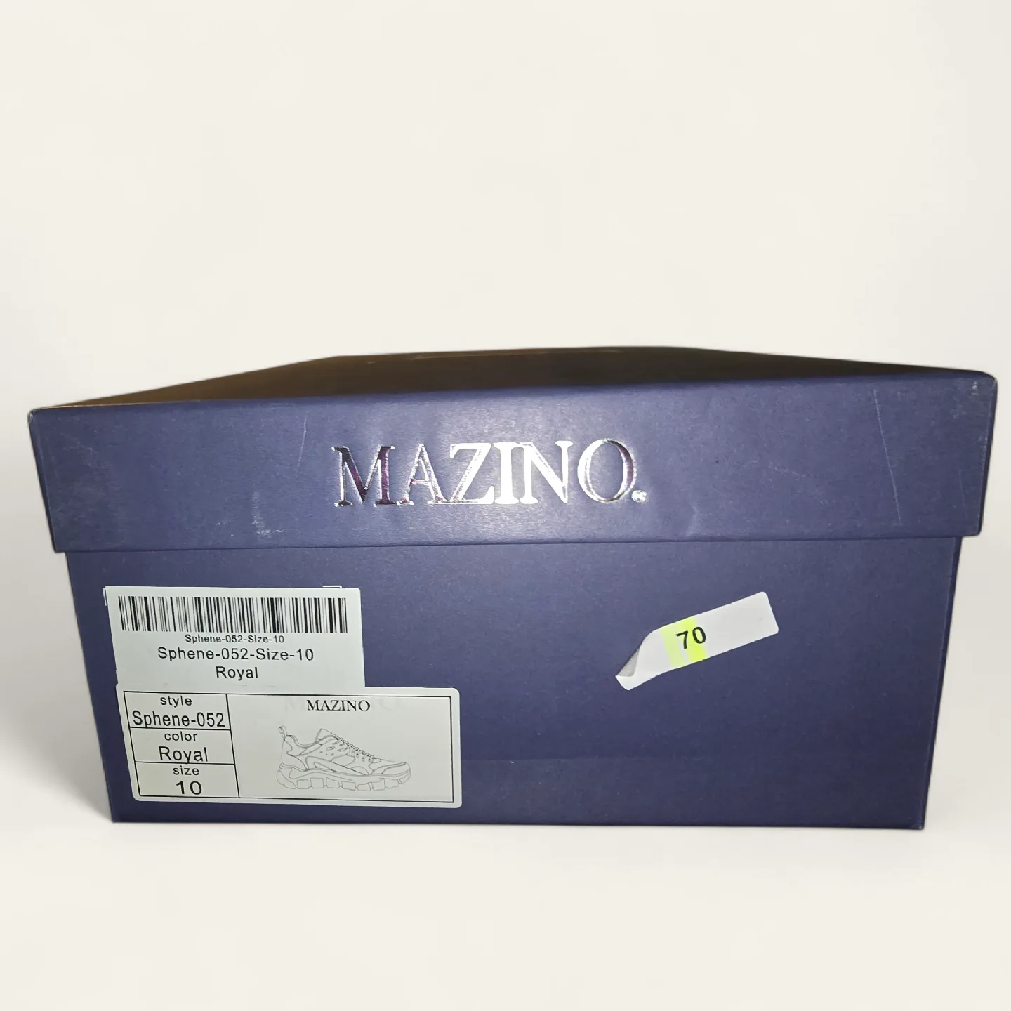 Mazino Sphene-052 Royal Blue Sneakers - Size 10 image indicator(2)