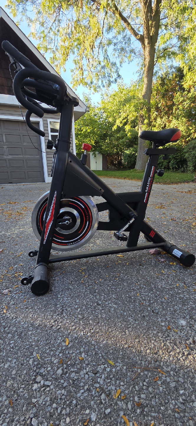 DMASUN Magnetic Resistance Indoor Exercise Bike