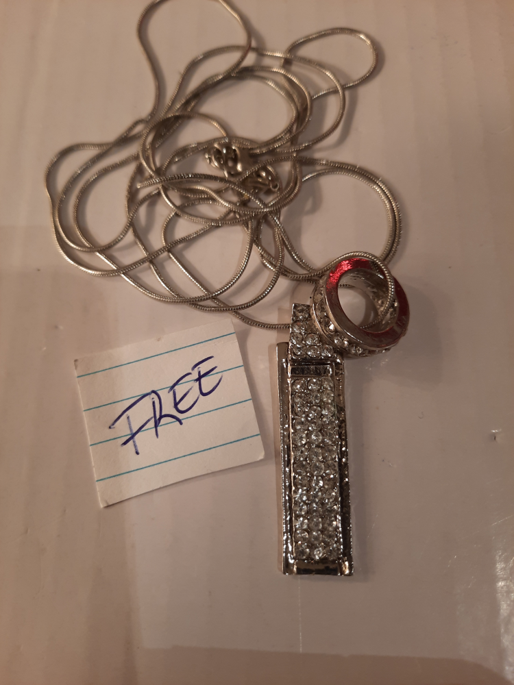 silver tone silver plate neclases - photo 4