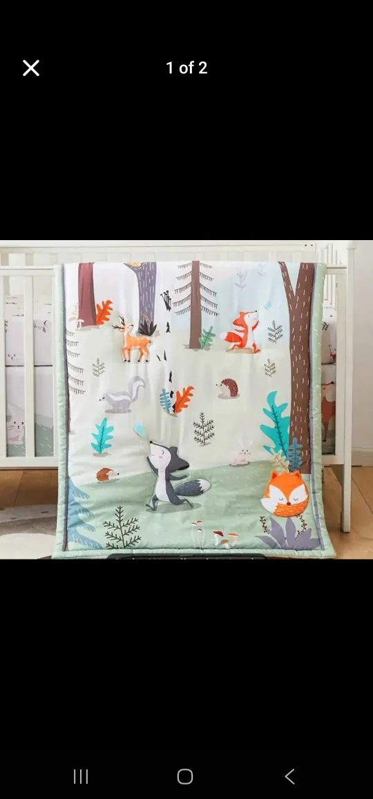 New Baby Quilt - Forest & Nautical Themes image indicator(3)