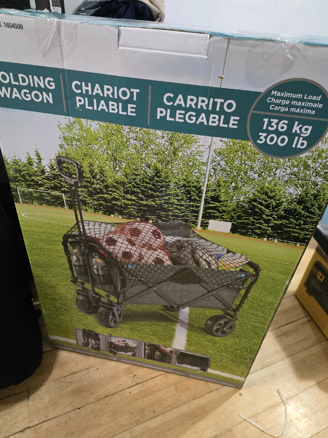 Folding Wagon Chariot - Holds up to 300 lbs - photo 2