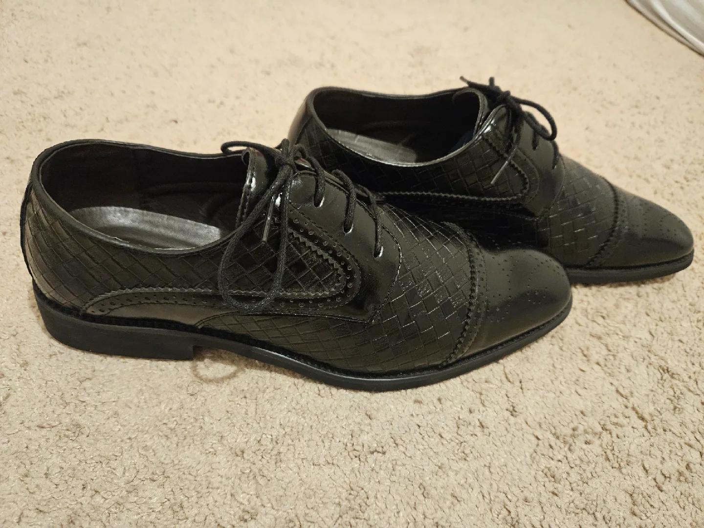 Black Dress Shoes, Size 12 image indicator(3)