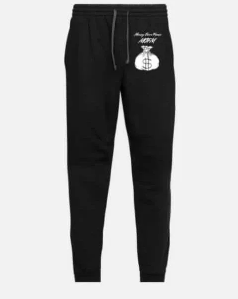Money Over Fame Black Sweatpants thumbnail