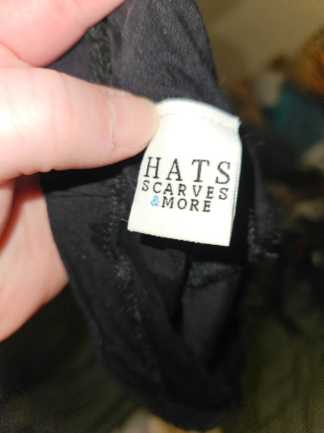 Hats Scarves & More Black Hat image indicator(3)