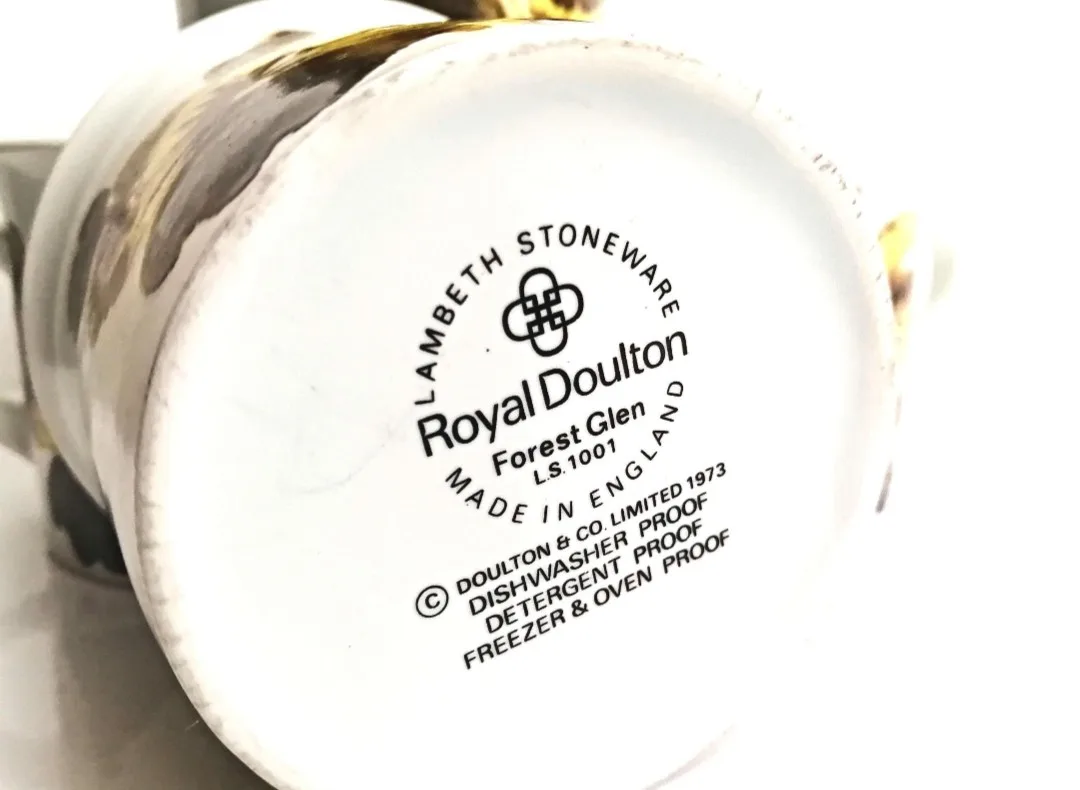 Royal Doulton ~ Lambeth Stoneware ~ Forest Glen image indicator(7)