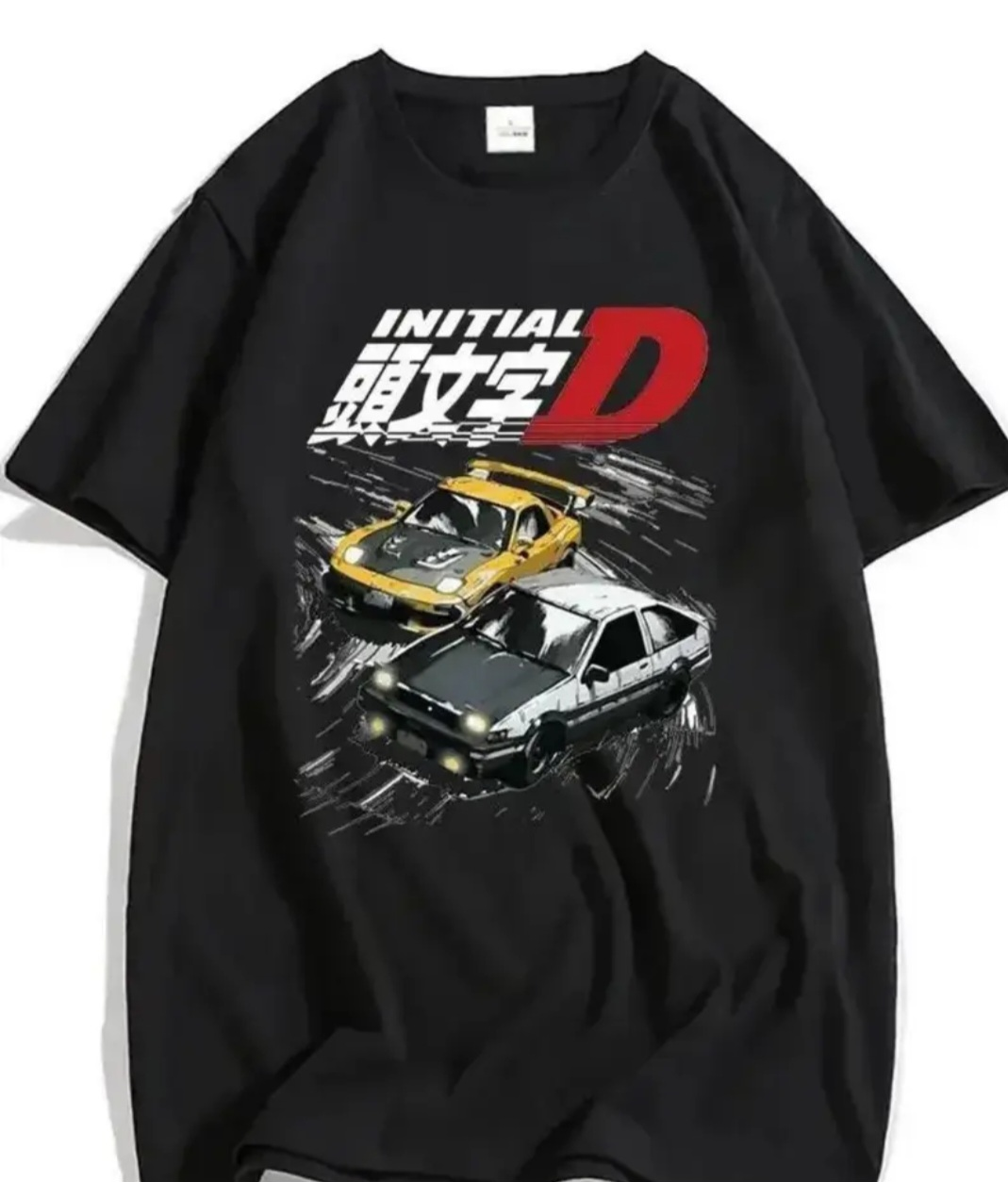 Initial D Black T-Shirt