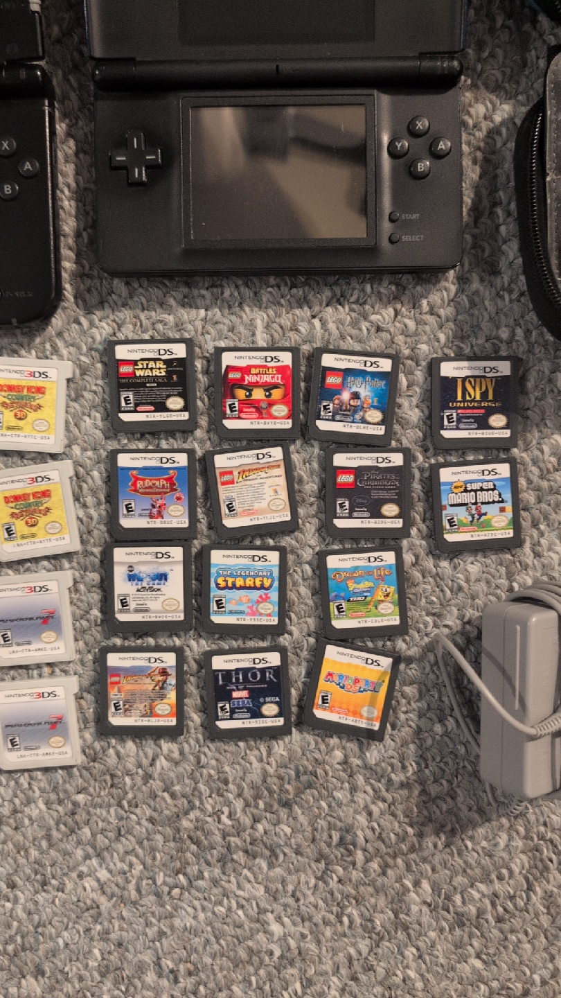 Nintendo 3DS XL & 2DS Bundle 26 Games + Accessories - photo 3