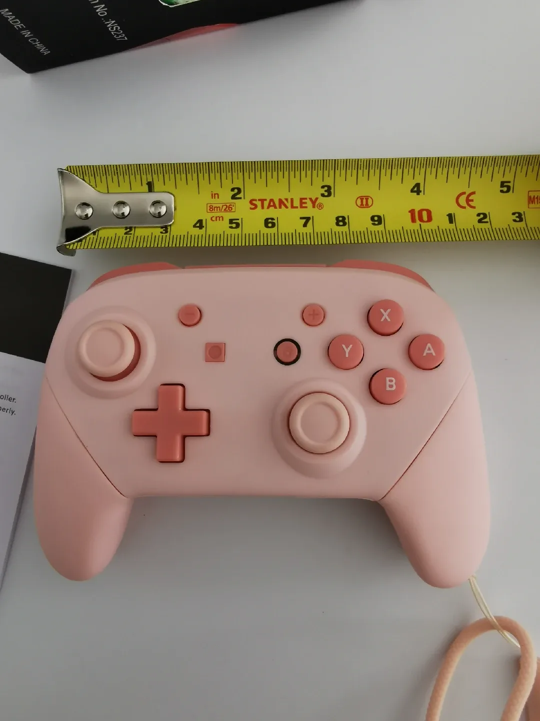 Pink Mini Wireless Controller for Switch image indicator(4)