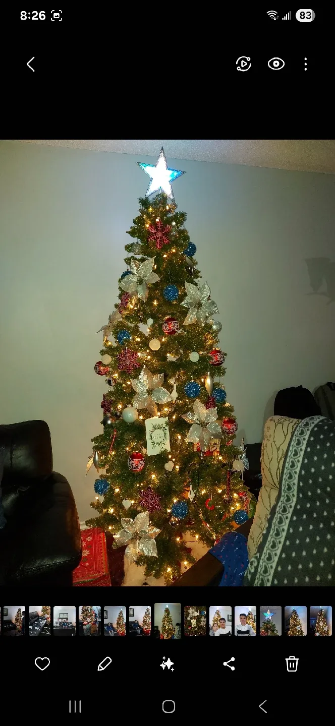 Christmas tree 7ft. image indicator(3)