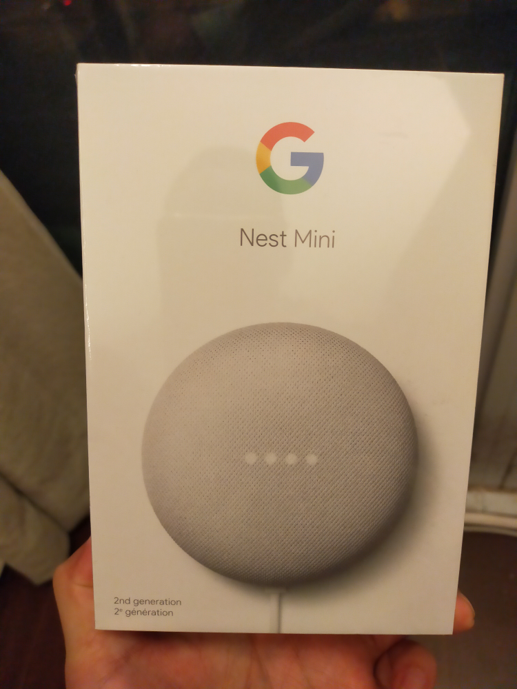 Google Nest Mini 2nd Gen - Small and Mighty!