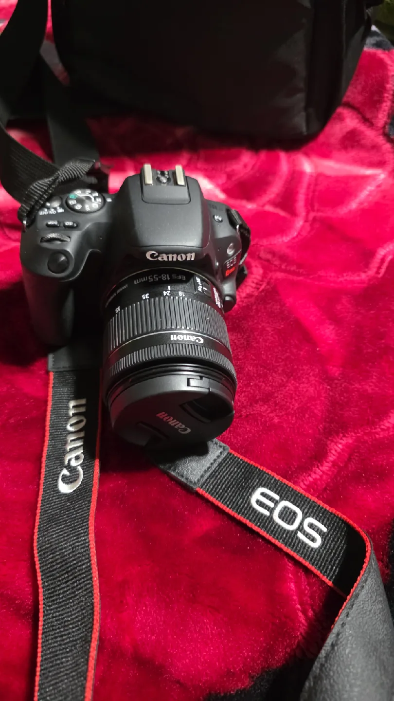 Canon EOS Camera with Lenses and Bag image indicator(2)