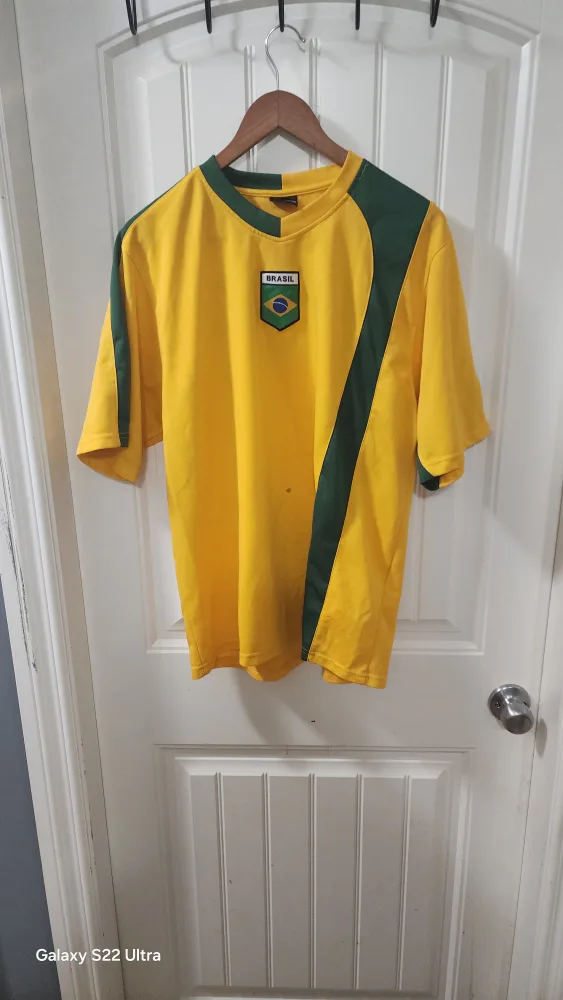 Brasil Soccer Jersey - Yellow & Green image indicator(2)
