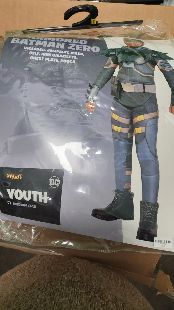 Armored Batman Zero Youth Costume - Medium (8-10) thumbnail