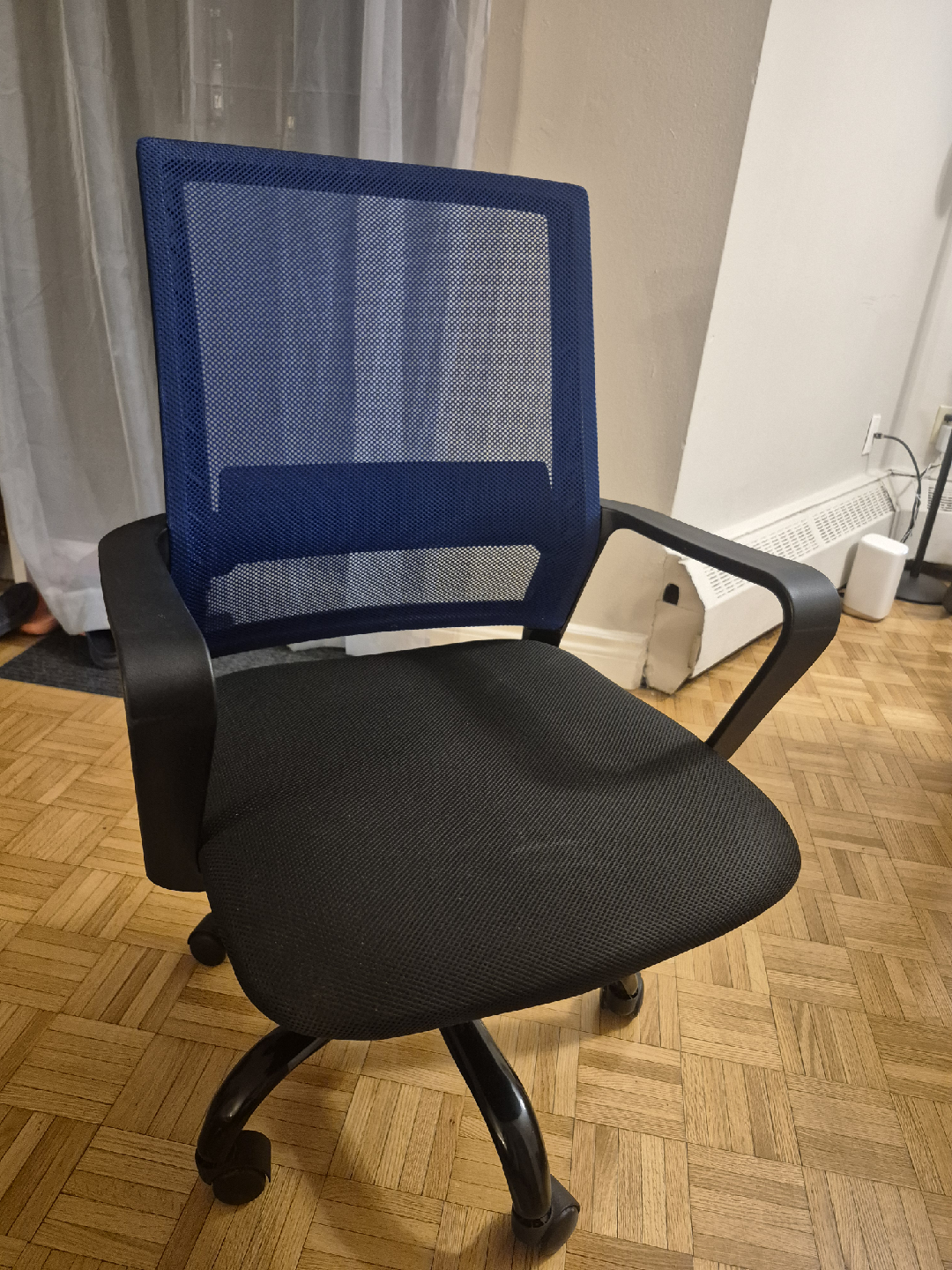 Office Chair - Black and Blue