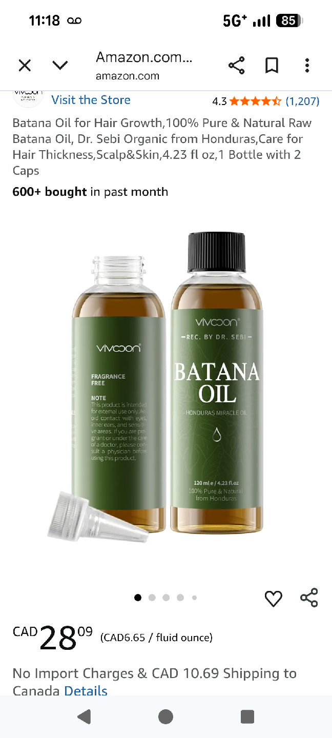 Vivcoon Batana Oil - Honduras Miracle Oil - photo 3