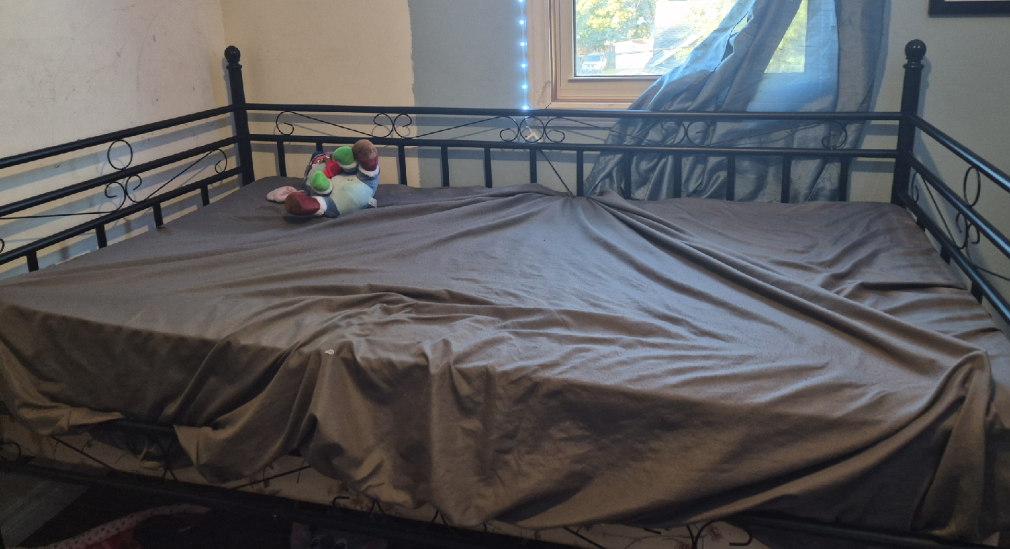 Black Metal Daybed Frame - photo 3