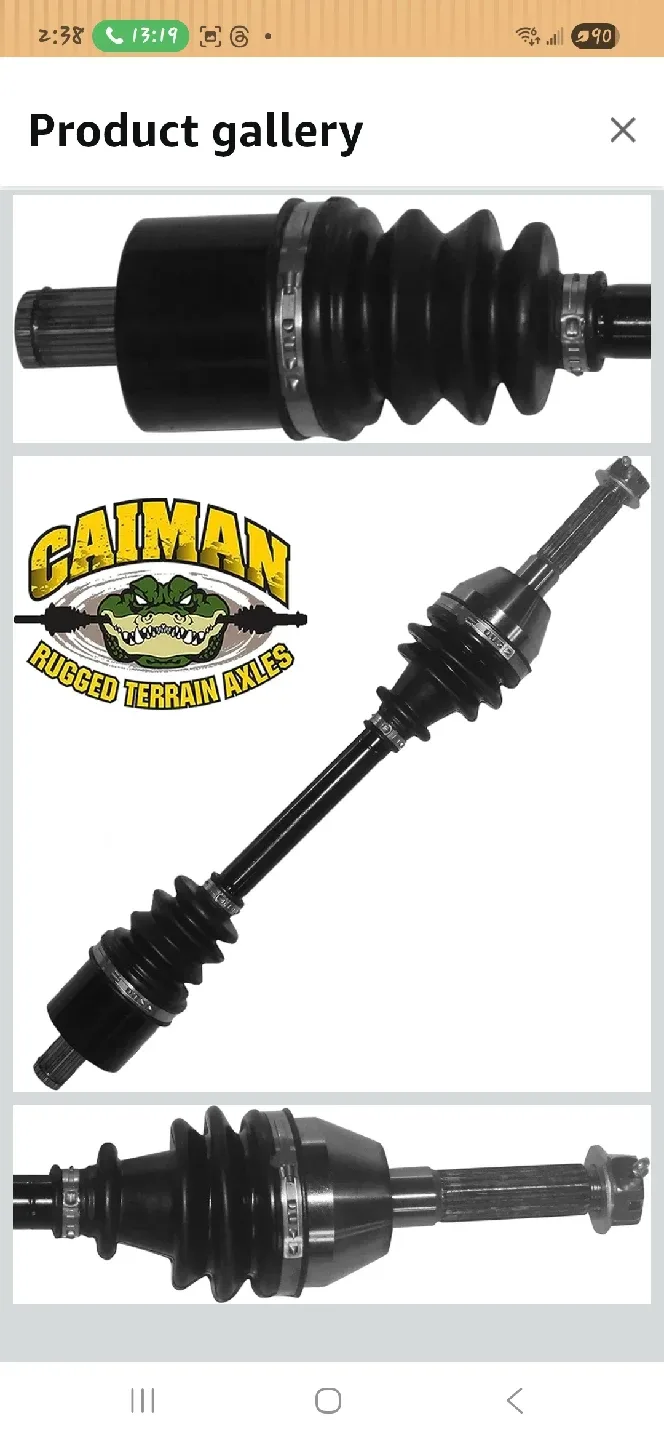 NEW- Polaris Sportsman Front Left Drive Shaft CV Axle image indicator(3)