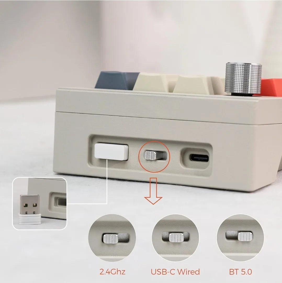 CIDOO V21 PRO Matte Linear Switch Numeric Keypad image indicator(3)