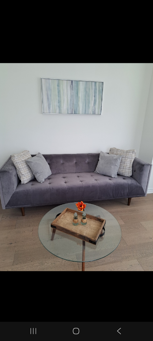 Round Glass Coffee Table - photo 2