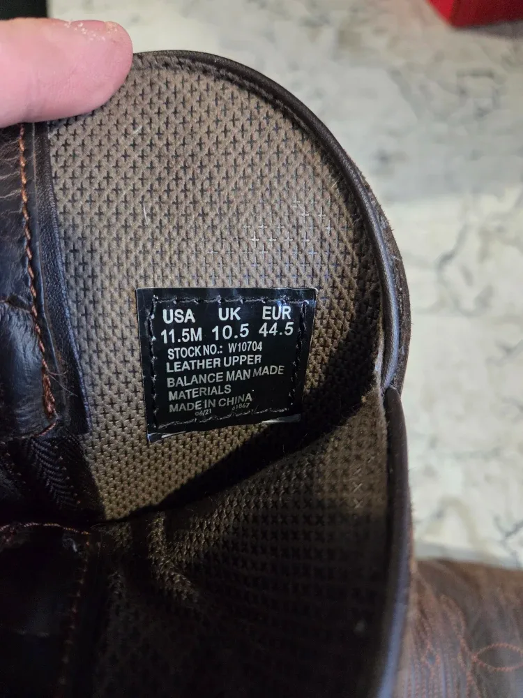 Wolverine 11.5M Brown Leather Western Boots image indicator(4)