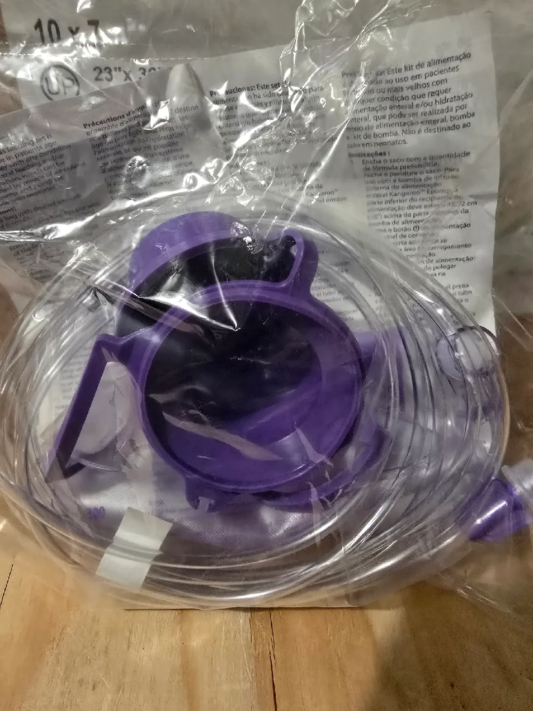 Kangaroo 500ml Enteral Feeding Bag Kit box of 30 image indicator(2)