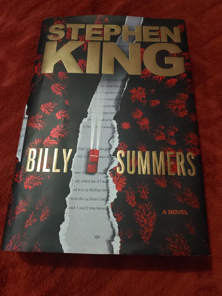 Billy Summers by Stephen King Hardcover Book thumbnail