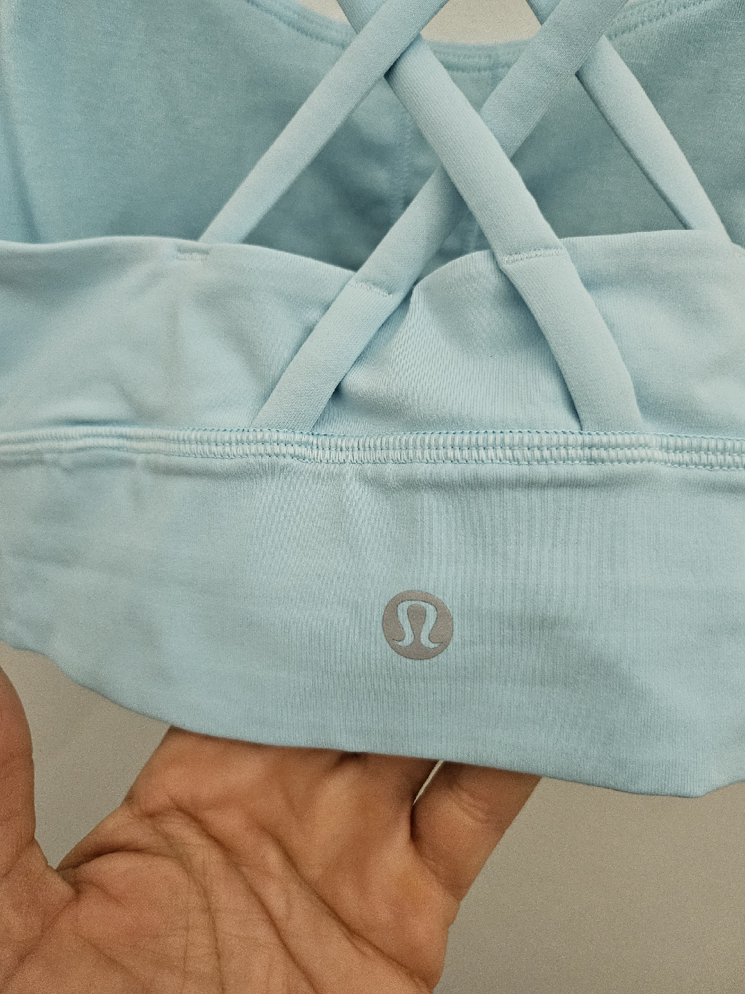 Haut sport Lululemon bleu pâle - photo 4