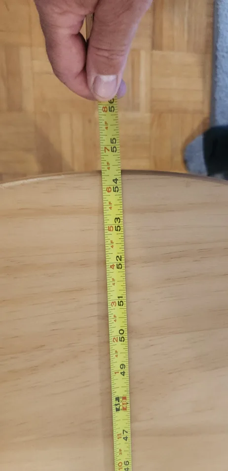 Extendable Coffee Table - Light Wood & Black Base image indicator(6)